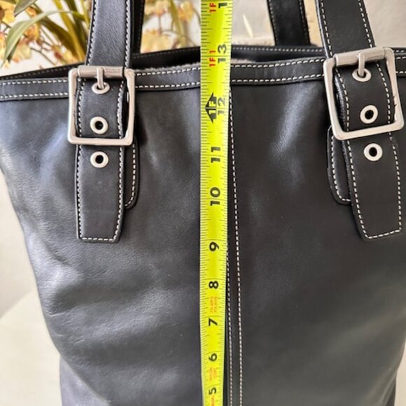 RESTORED Vintage Coach "Hampton" CarryAll Tote Bag-VGVC - Picture 8 of 11